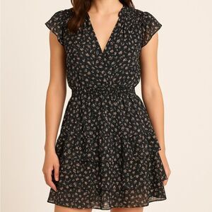 mare mare short sleeve wrap mini shirt dress Mare Mare Short-Sleeve Wrap Mini Shirt Dress